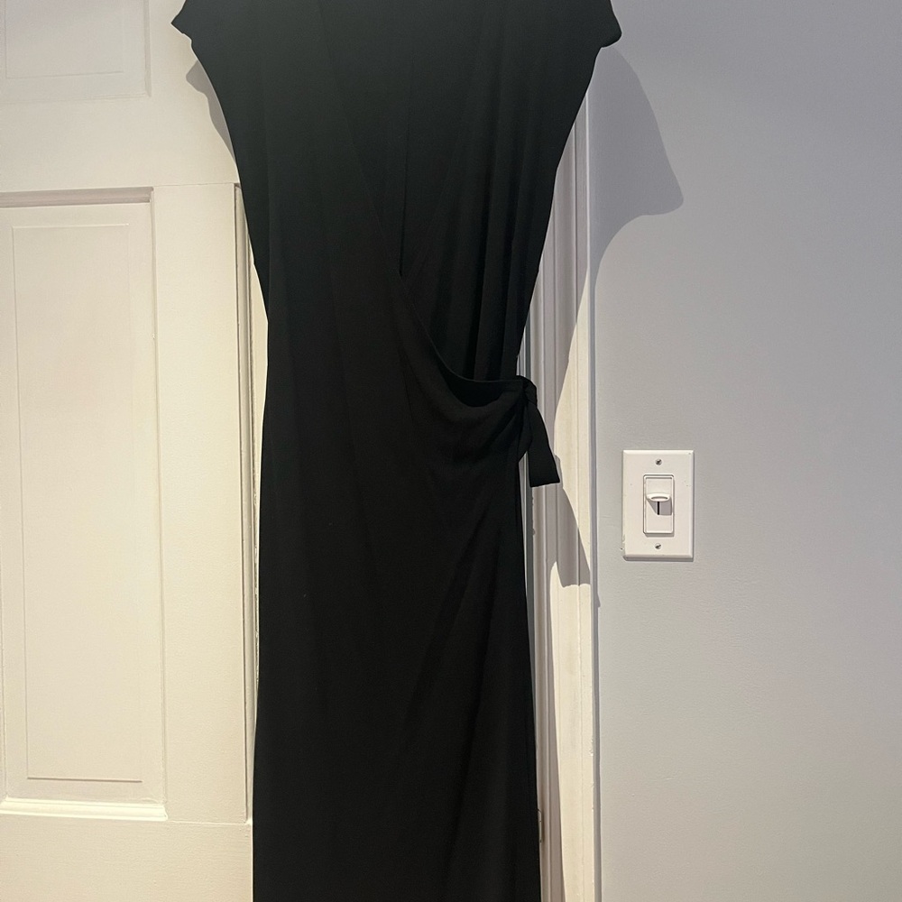 Ralph Lauren Black Wrap Dress
